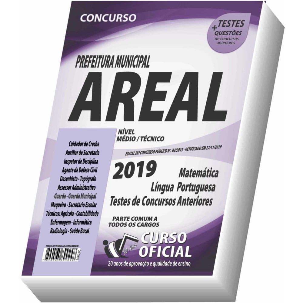 Apostila Prefeitura De Areal Nível Médio E Técnico