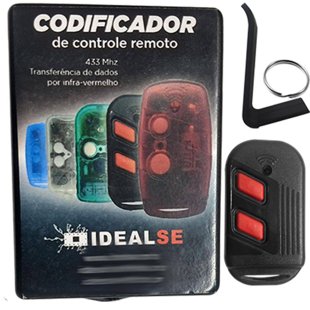 Kit Codificador Idealse A Bateria + 10 Controles Regravável