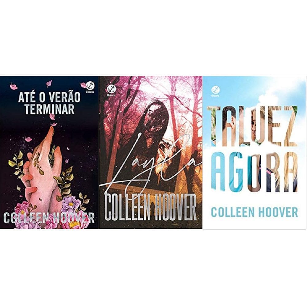Kit 3 Livros Colleen Hoover Até O Verão Terminar + Layla + 1