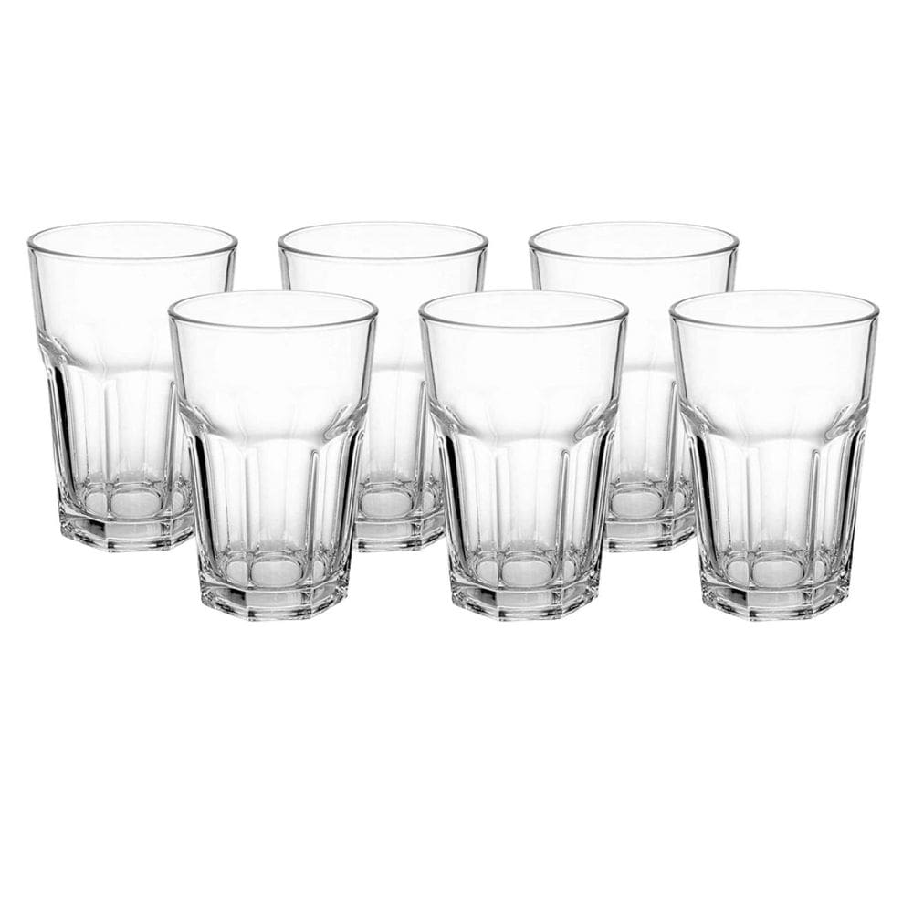 Copos de Vidro para Sucos e Smoothies 350 ML - 6 Unidades
