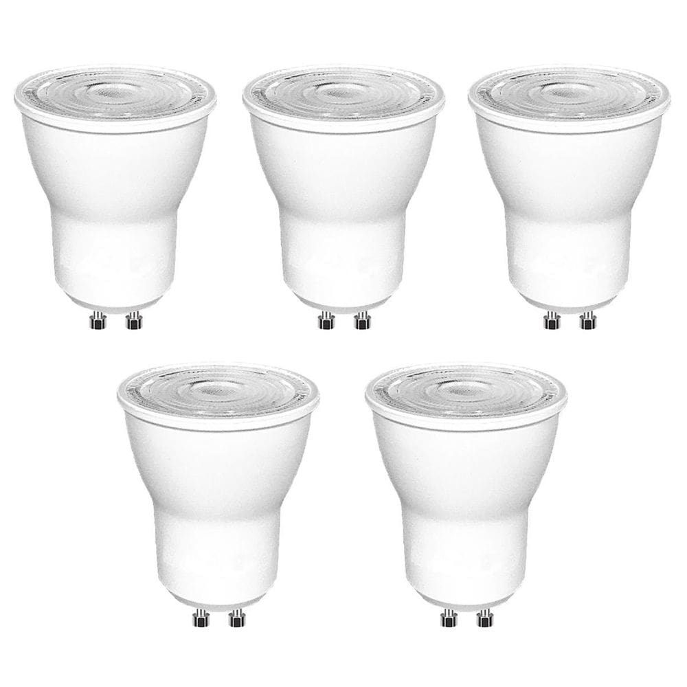 Kit 5 Lampada Led 4000K Mr11 Mini Dicroica 4W Gu10 Bet16