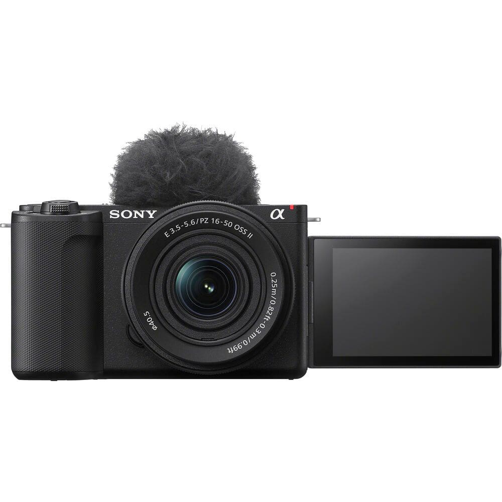 Câmera mirrorless Sony ZV-E10 II com lente PZ E 16-50mm OSS II