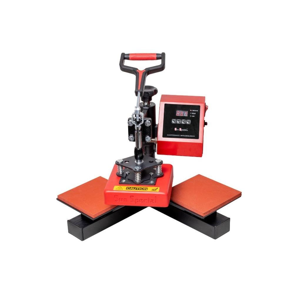 Prensa Plana Térmica Dupla 15X15cm SSK-15R-TD2 220V - Sun Special