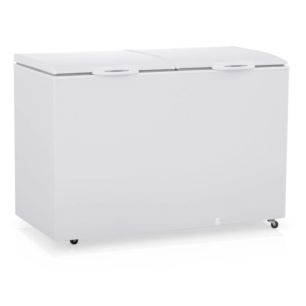 Freezer 2 Tampas 411 Litros GHB410BIN Branco Gelopar Bivolt