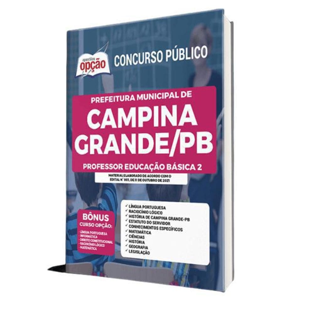 Apostila Campina Grande Pb - Professor Educação Básica 2