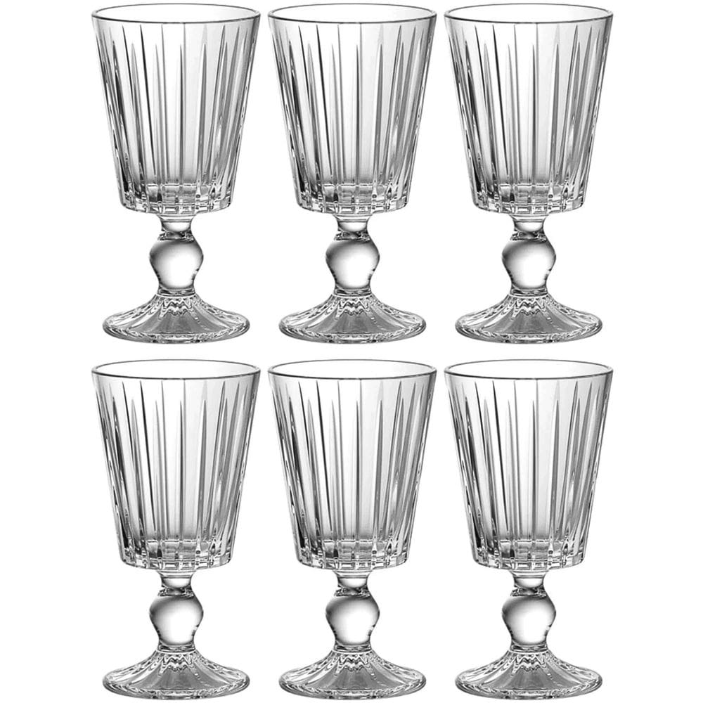 Jogo de 6 Taças de Cristal Ecológico Soho 330ml - L`Hermitage