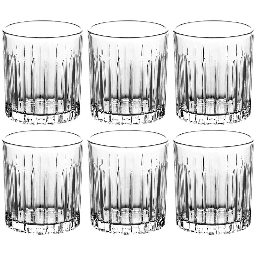 Jogo de 6 Copos Baixo de Cristal Ecológico Soho 310ml - L`Hermitage