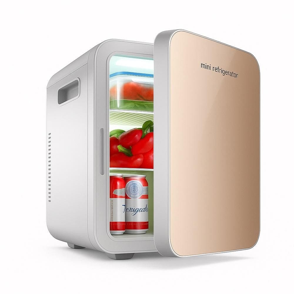 Mini Geladeira Portatil Que Aquece E Resfria 20L 12V 220V Frigobar Carro Casa Barco Viagem Praticidade E Conforto Garant