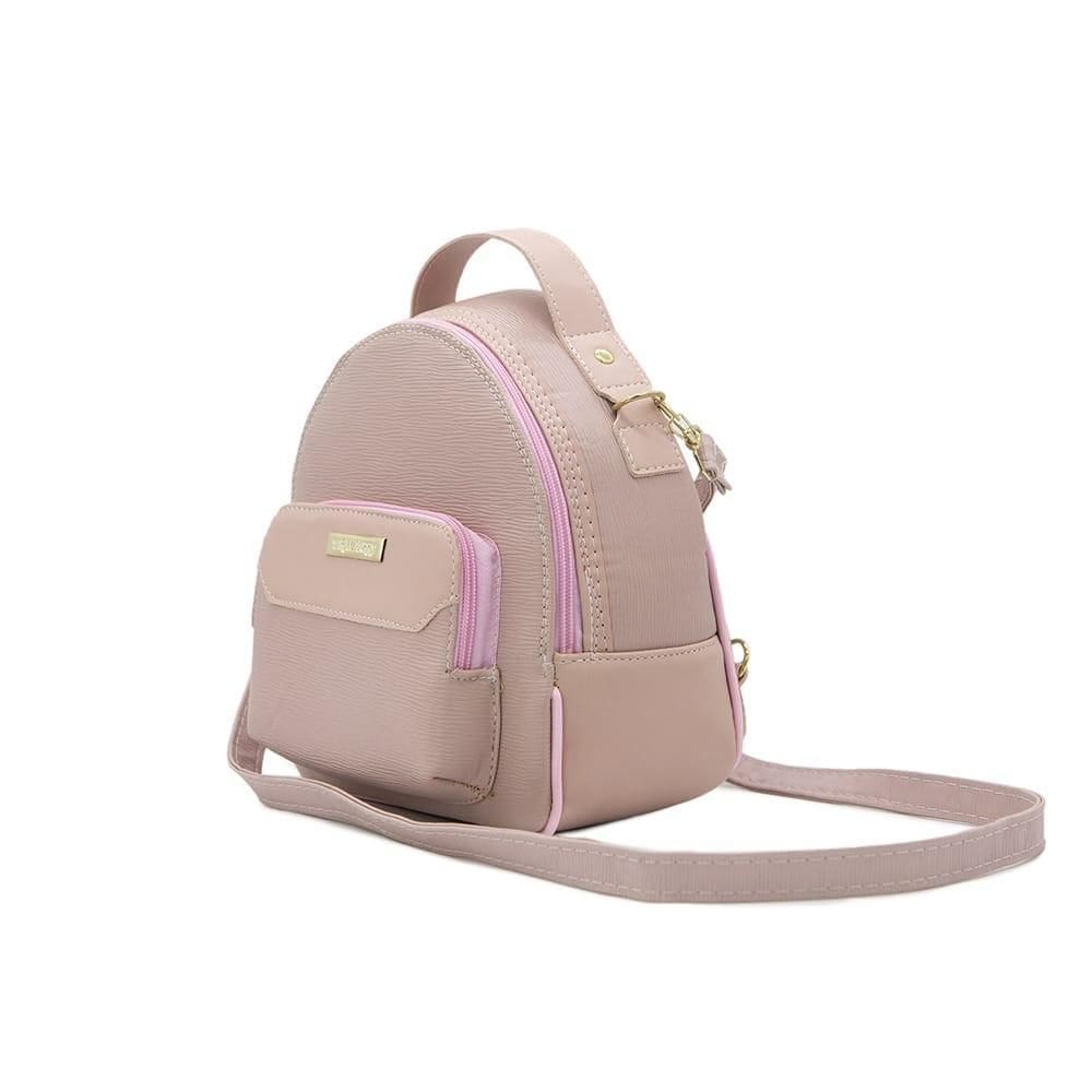 Mochila E Bolsa Transversal Yara Lanrry Rose