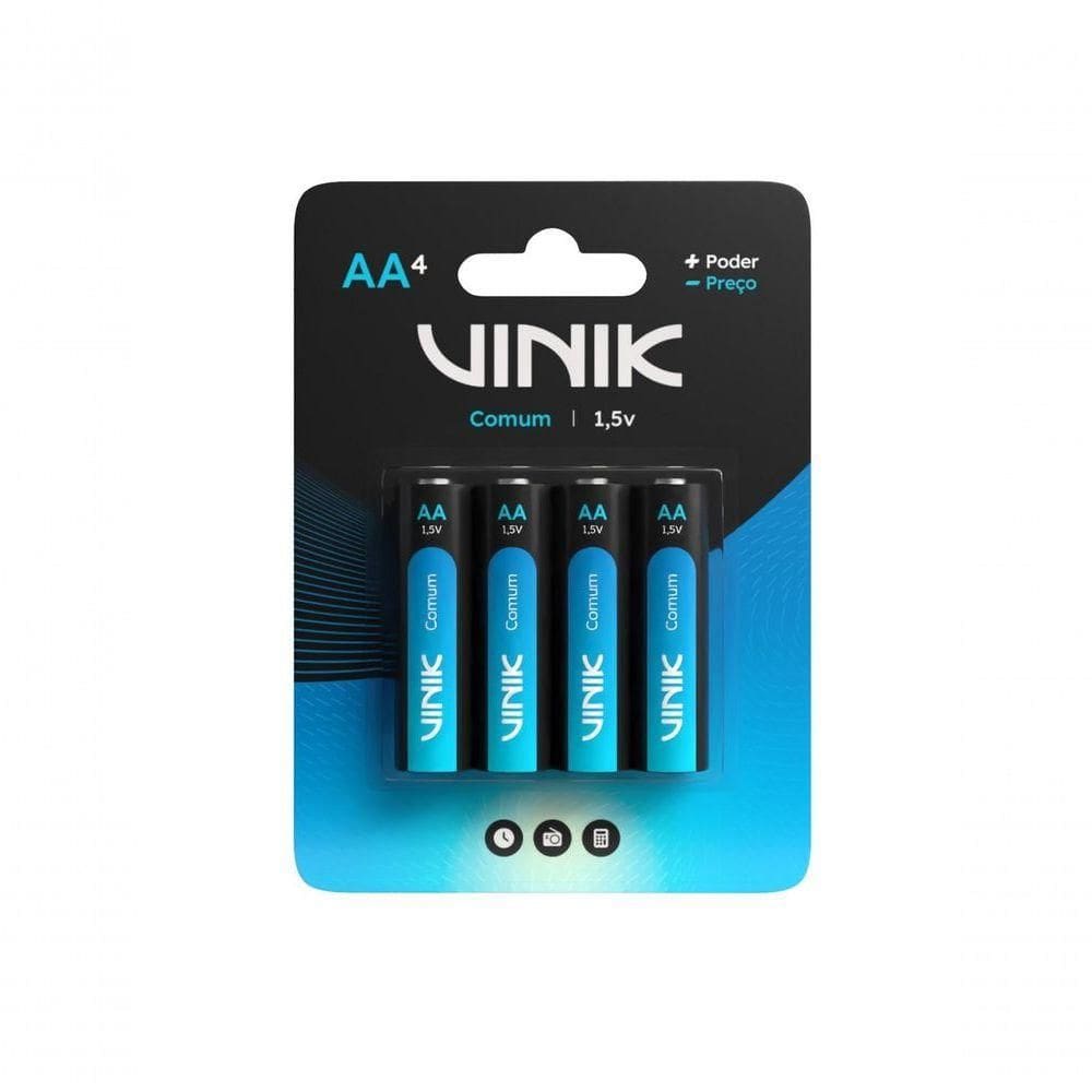 Pilha Comum Aa C/4 1.5v - Vp2ab4c