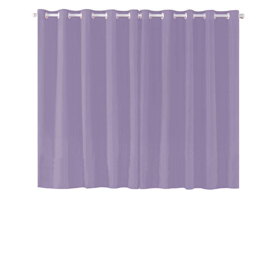Cortina Microfibra 2,00M X 1,60M -Lilas