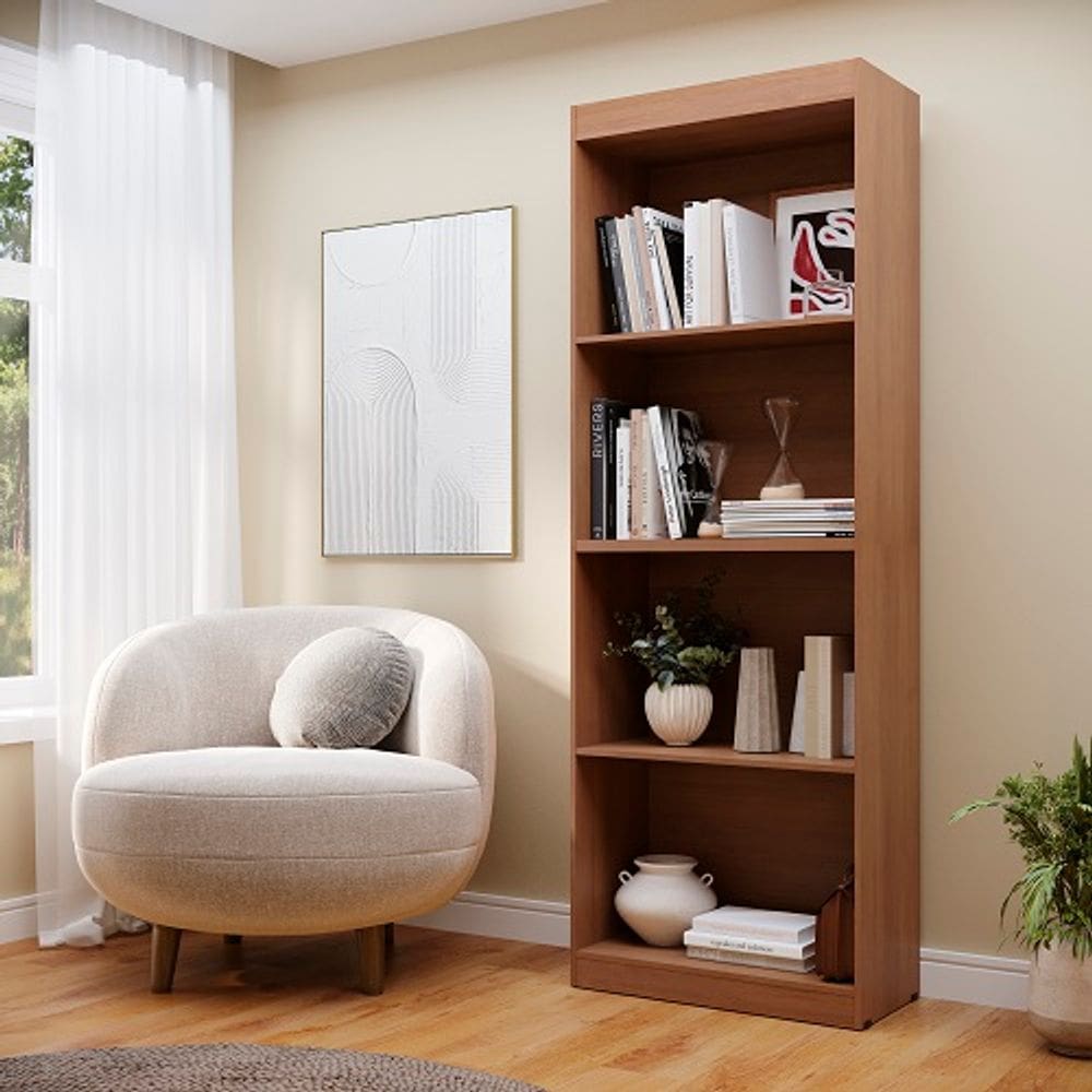 Livreiro Flex Nature - Potenza Móveis