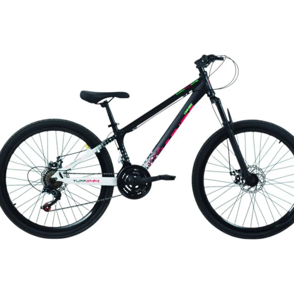 Mountain Bike Vikingx Freeride Tuff 44 Aro 26 Preto e Branco
