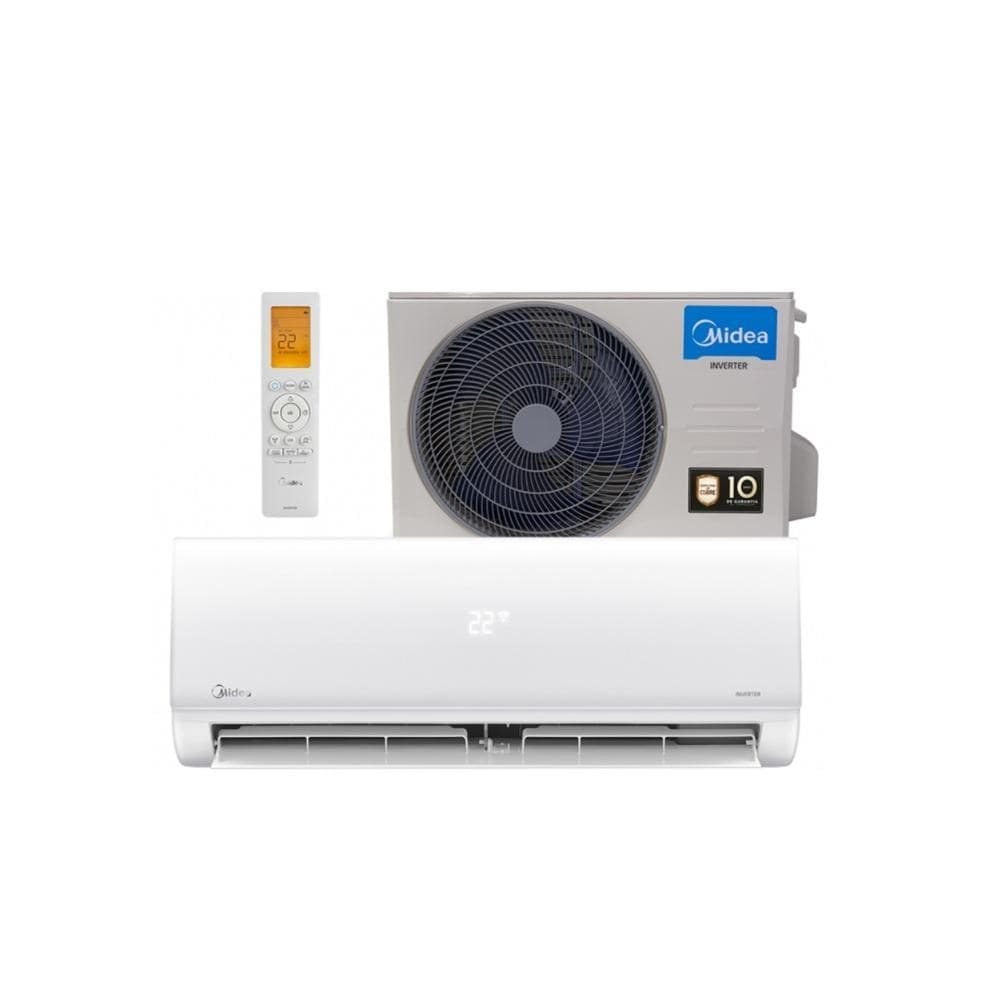 Ar Condicionado Split Midea Hi Wall Inverter Xtreme Save AI Connect 12.000 BTU/h Frio Monofásico Branco - 220V