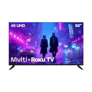 Smart TV DLED 50 4K Multi Roku 4HDMI 2USB Wi-Fi