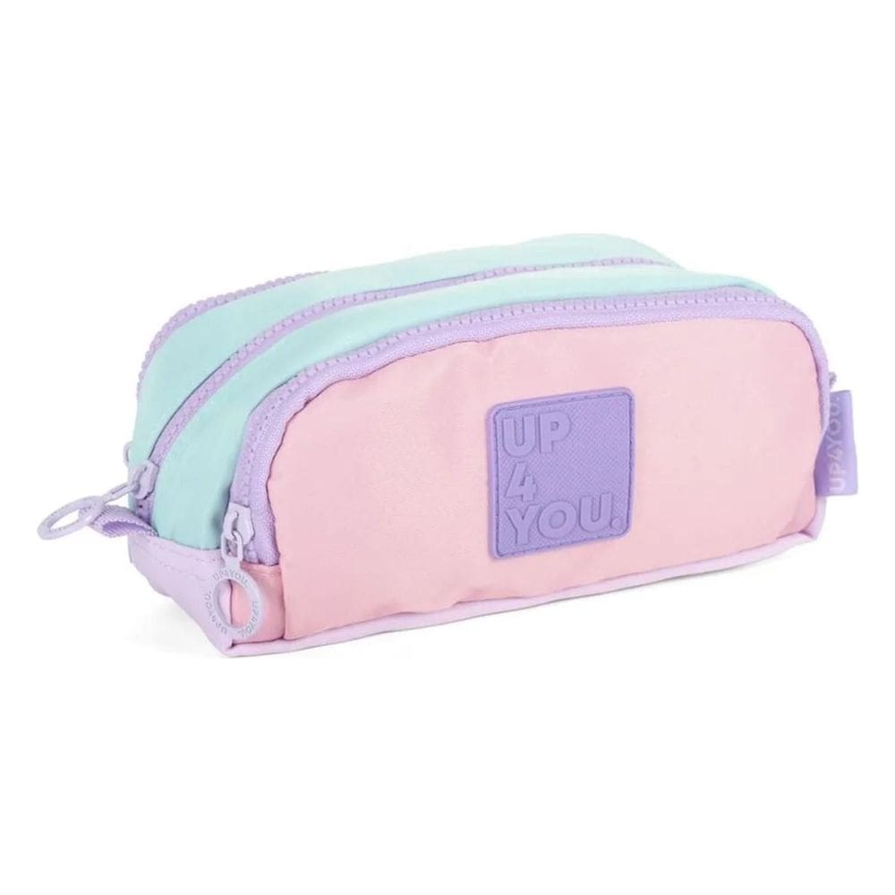 Estojo Up4you Triplo Rosa Et49085up-Rs