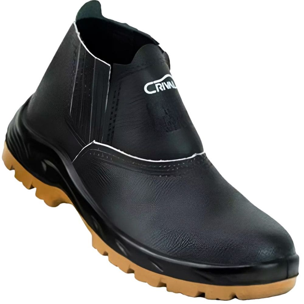 Botina Elástica Bi Densidade Bico PVC CP080 Crival CA 40043