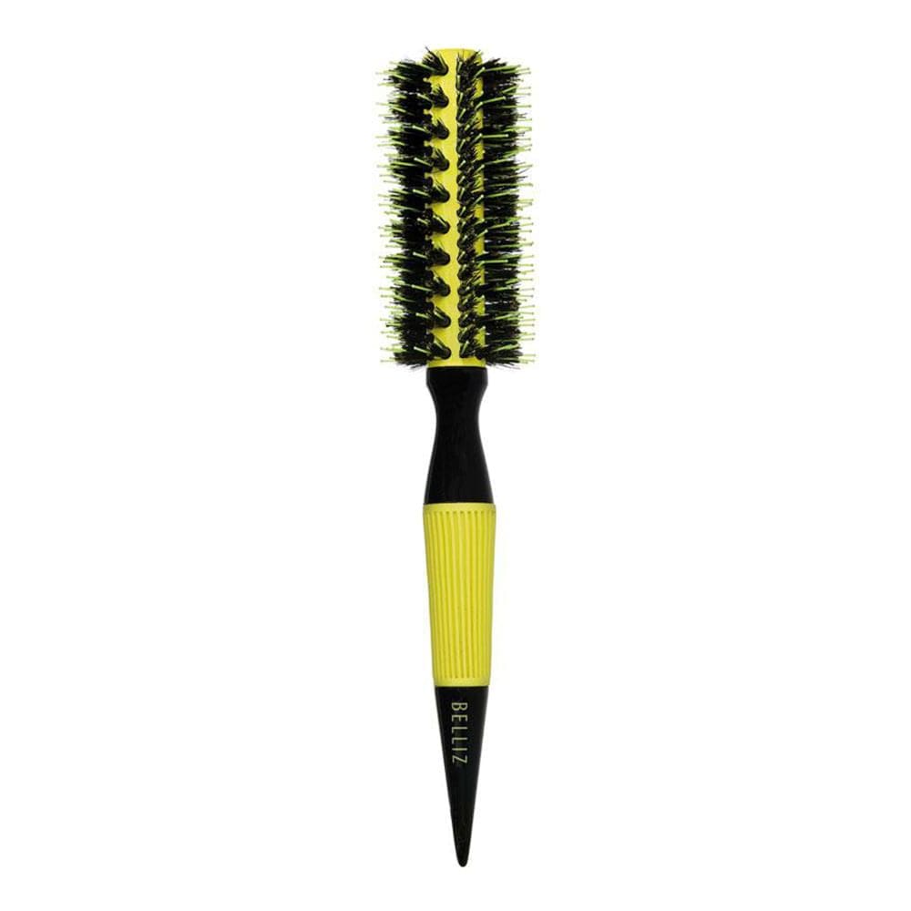 Escova de Cabelo Belliz Madeira Premium Color Ceramic 19 Ref 480 com 1 Unidade