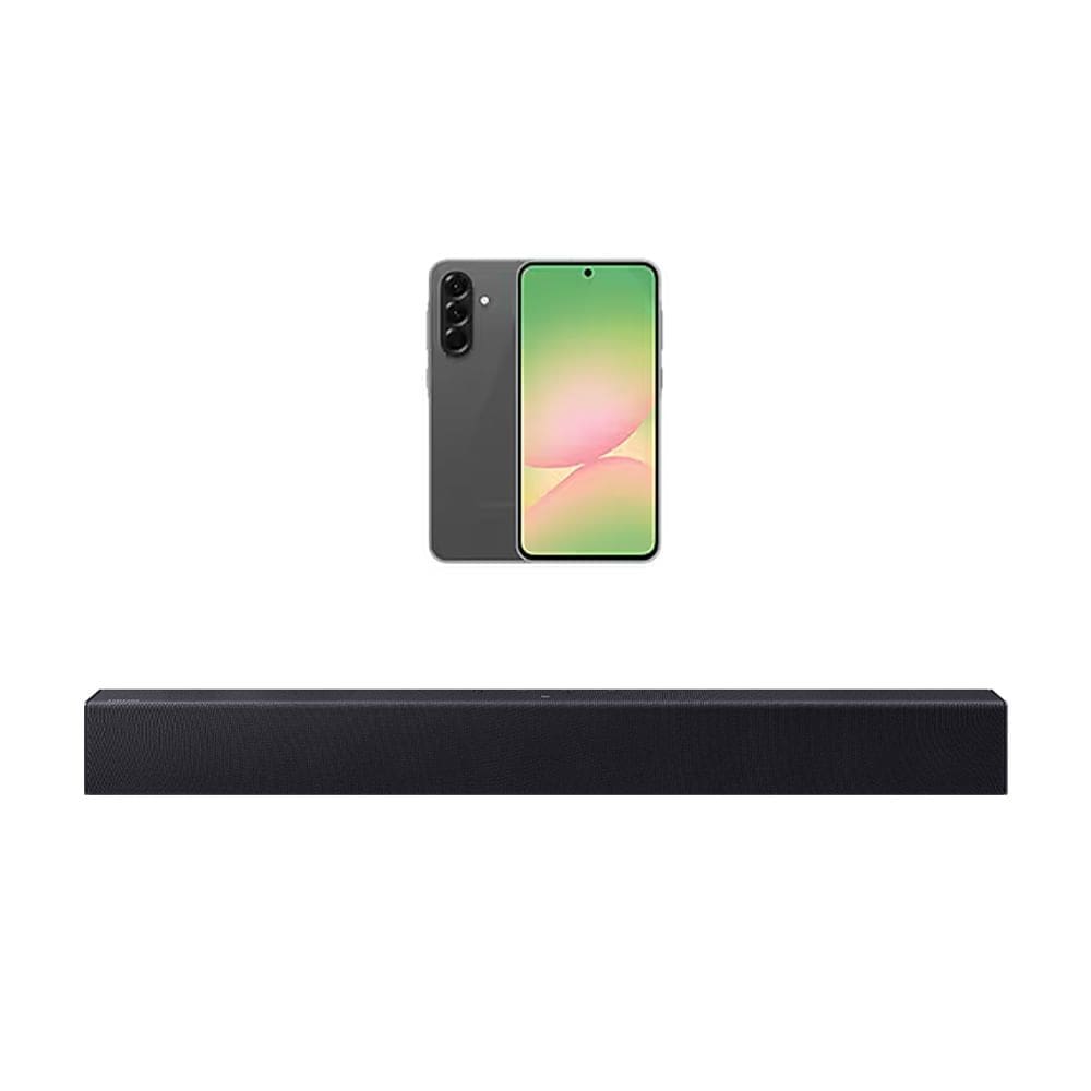 Samsung Combo Galaxy A56 5G 8GB RAM (256GB) Preto + Soundbar HW-B400F/ZD