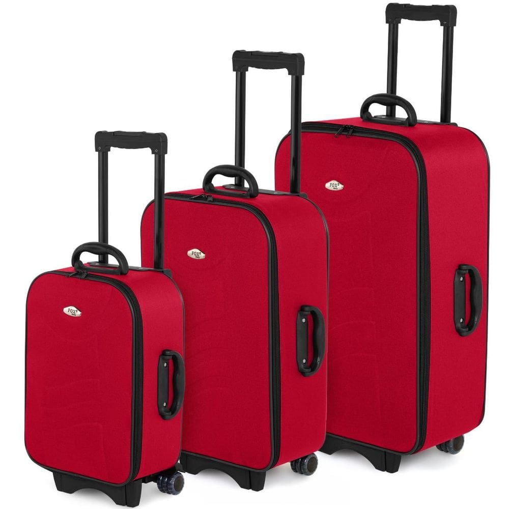 Conjunto Mala De Viagem Com 3 Peças Mala Pequena Medida Anac