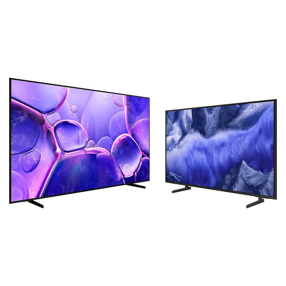Samsung Smart TV 75" Crystal UHD 4K U8100F 2025 + Samsung Vision AI TV 43" QLED 4K QEF1 2025