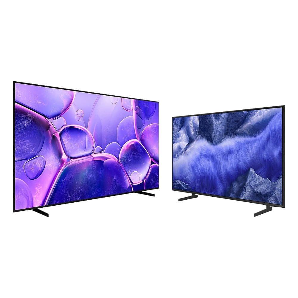 Samsung Smart TV 75" Crystal UHD 4K U8600F 2025 + Samsung Vision AI TV 43" QLED 4K QEF1 2025