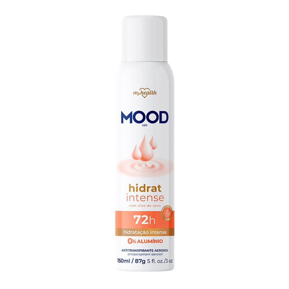 Desodorante Mood Care Aerosol Hidrat Intense Antitranspirante 72h 150ml