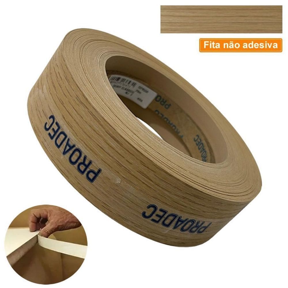 Fita De Borda PVC Tauari Classico 35mm X 20m Proadec