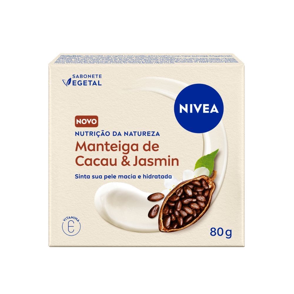 Sabonete Nivea Manteiga de Cacau e Jasmin 80g