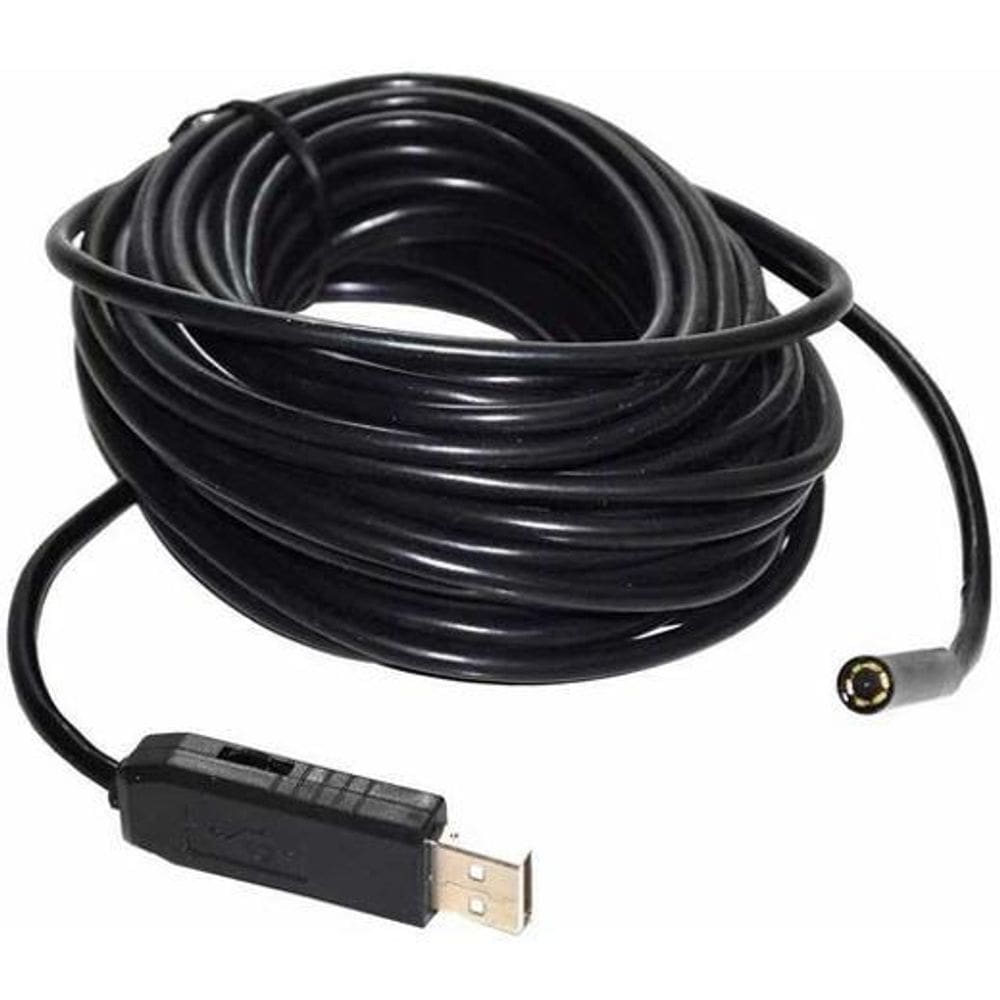 Endoscópio Eletrônico USB 2m 5mm Câmera à Prova d`Água