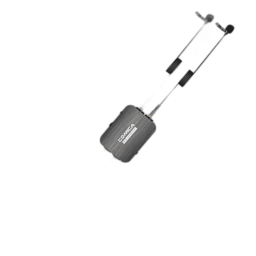 Microfone Lapela Duplo Comica Dual.Lav-D03 Stc