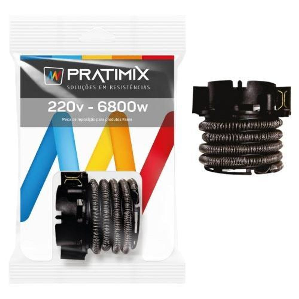 Resistência Ducha Fame Elegance/Evidence Elétrica 220V 6800W