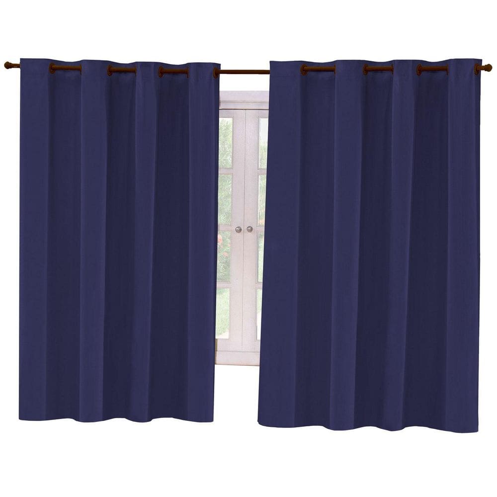 Cortina Corta Luz Pvc 2,20X1,40M Azul Marinho