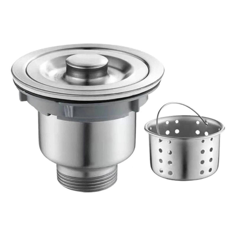 Válvula Ecológica 4.1/2`` Ralo - Aço Inox 304