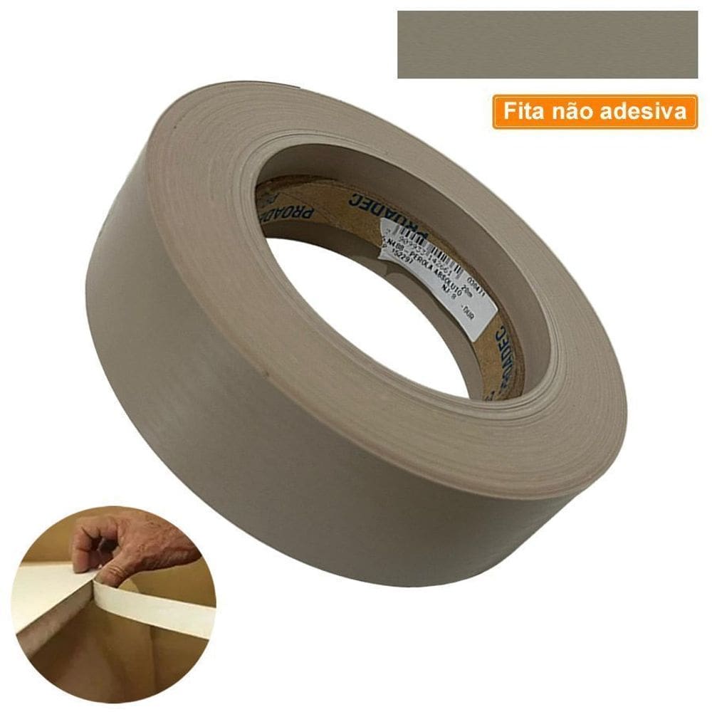 Fita De Borda PVC Perola Absoluto 35mm X 20m Proadec