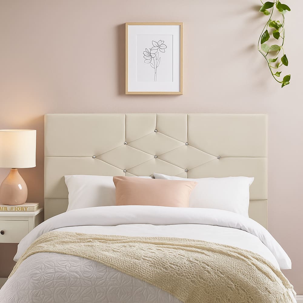 Cabeceira Cama Box Casal 140 cm Camboriú Suede