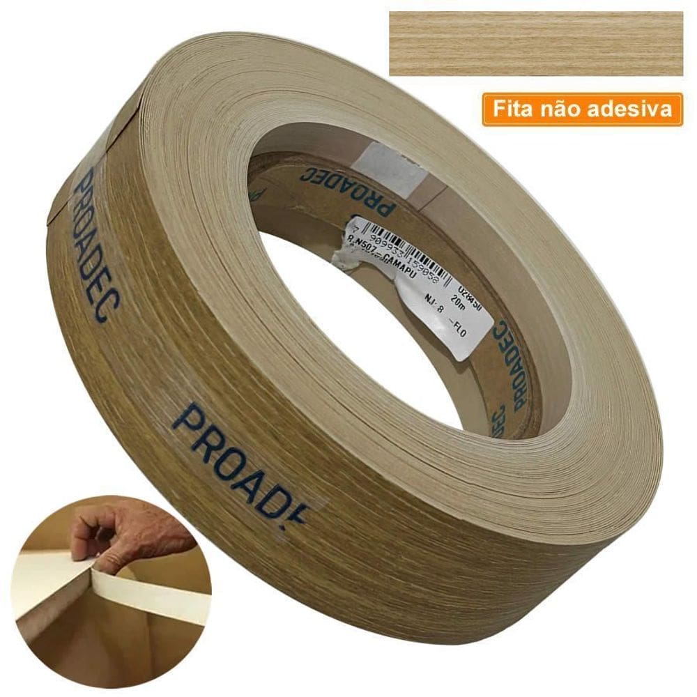 Fita De Borda PVC Camapu 35mm X 20m Proadec