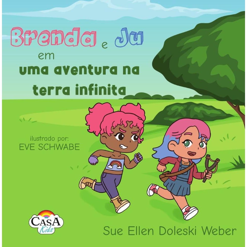 Brenda e Ju em uma aventura na terra infinita