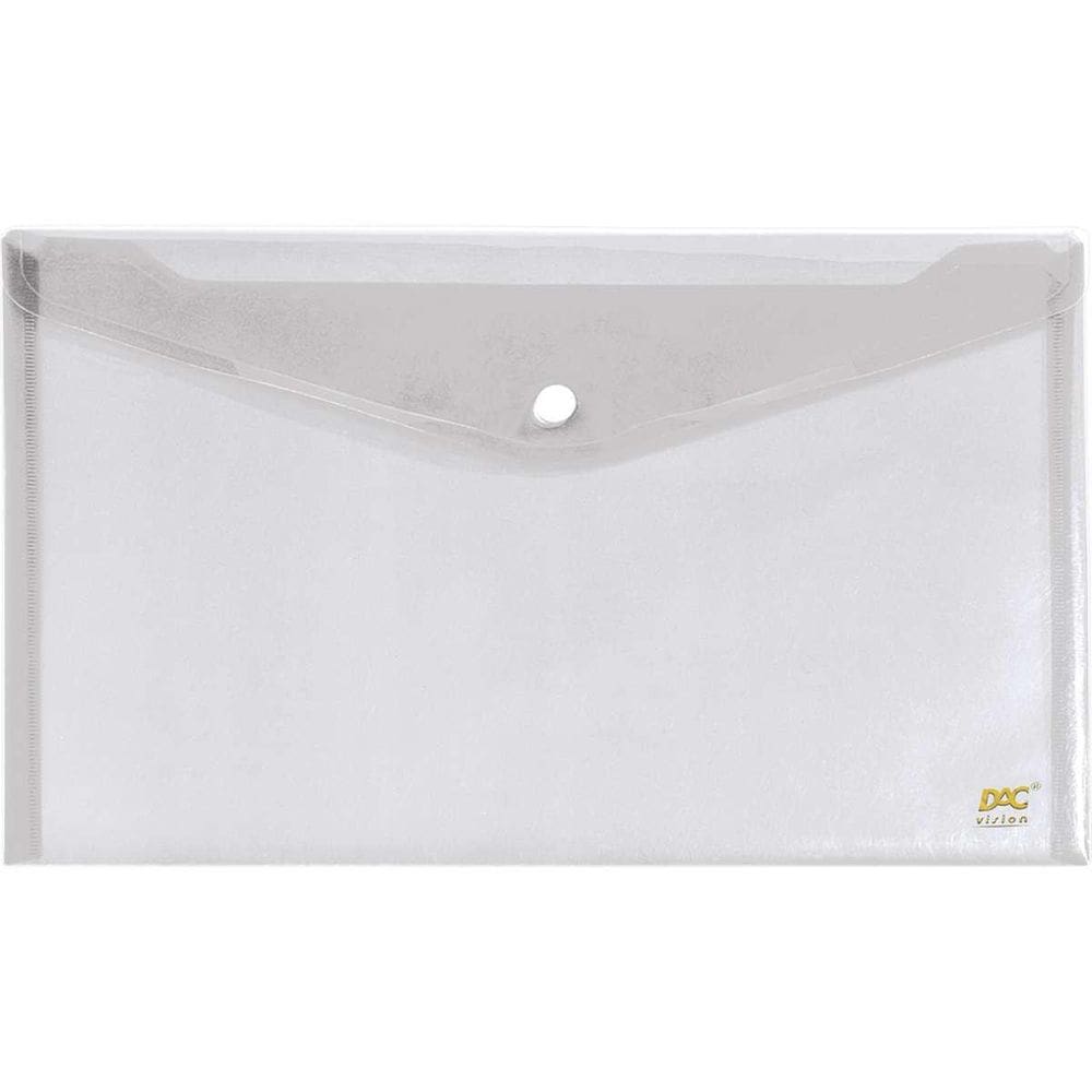 Pasta Malote A5 Cristal Com Botão