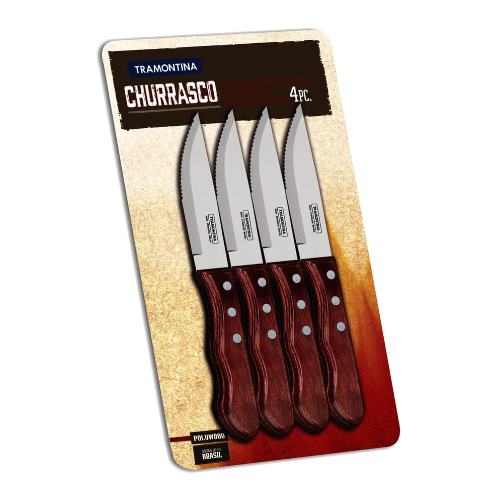 Conjunto de facas jumbo 4 peças Tramontina