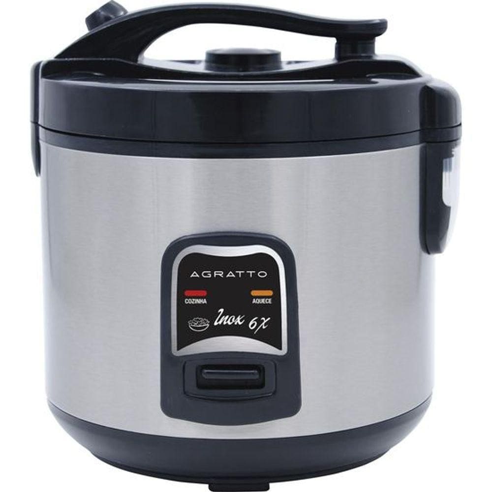 Panela De Arroz Agratto Pa6x 400w Inox 110V