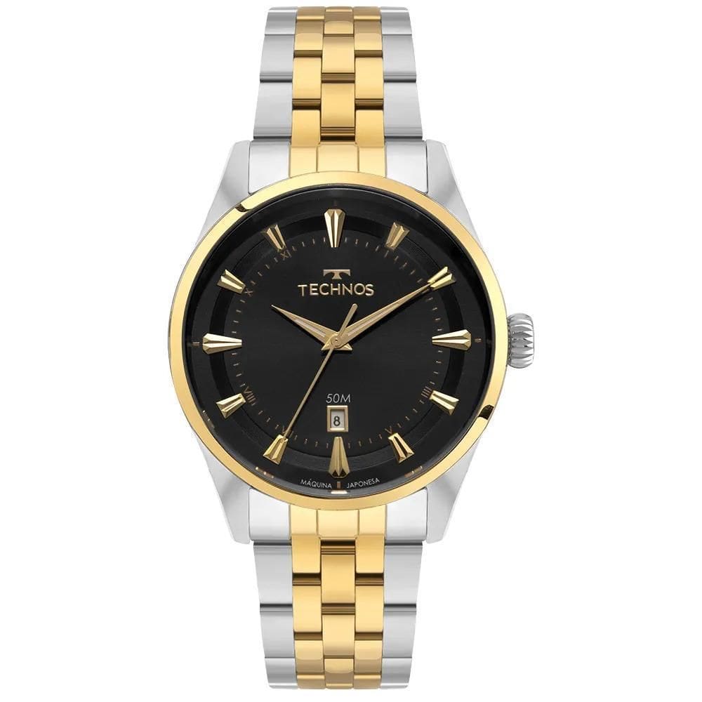 Relógio Technos Masculino Executive Bicolor 2115Uan/1P