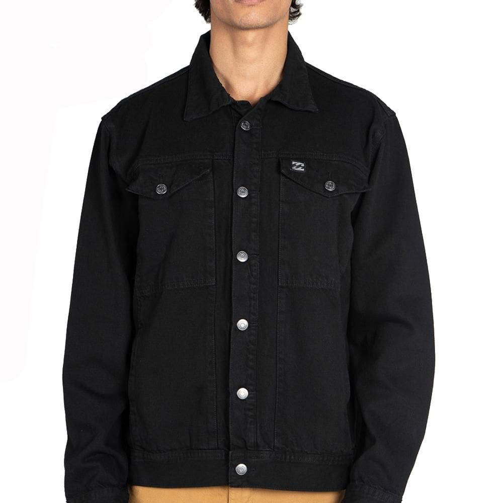 Jaqueta Billabong Barlow Jeans WT25 Masculina Preto