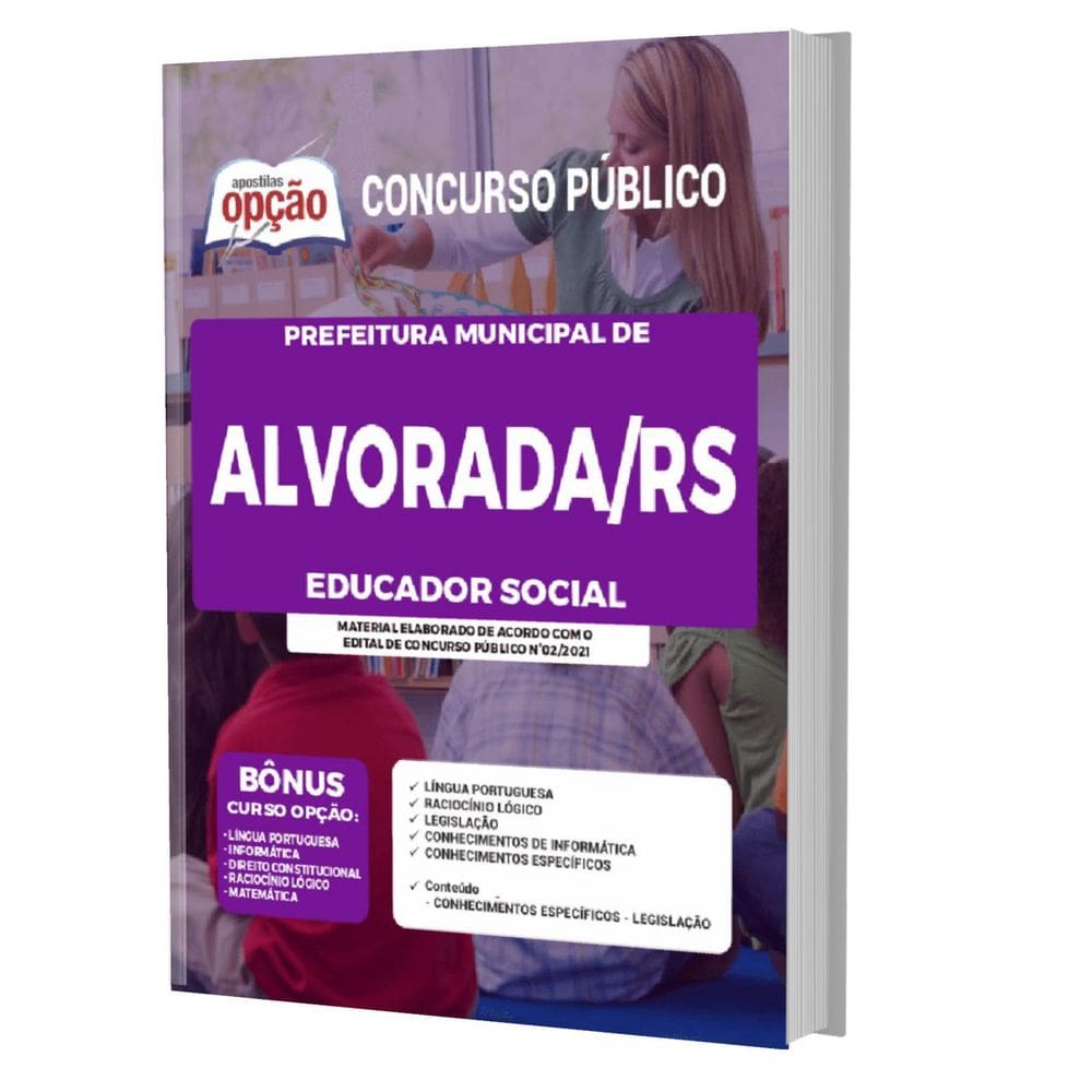 Apostila Prefeitura Alvorada Rs - Educador Social