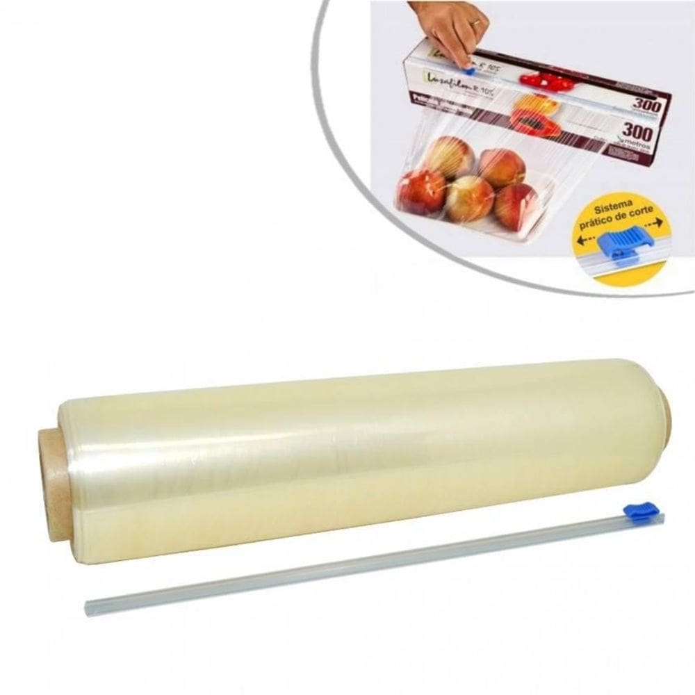 Filme Plastico Alimentos 300 Metros