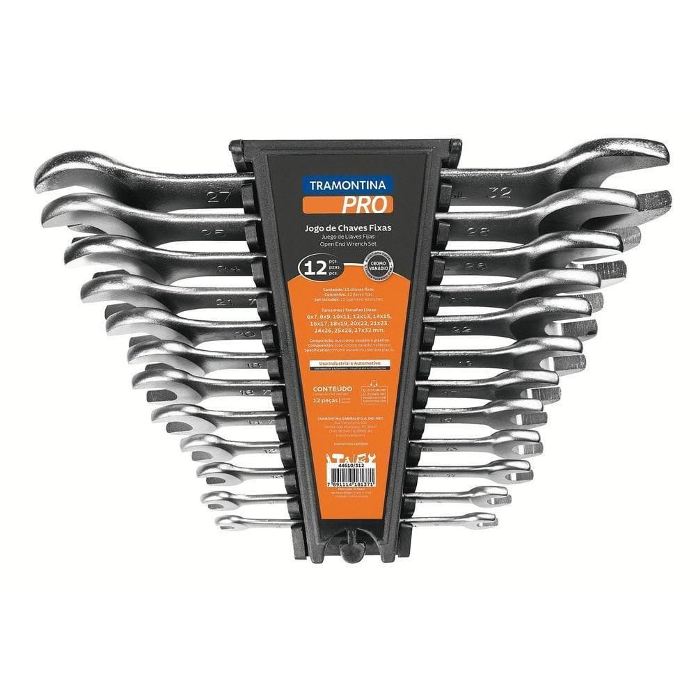 Jogo De Chaves Fixas 12 Peças Tramontina Pro Tramontina