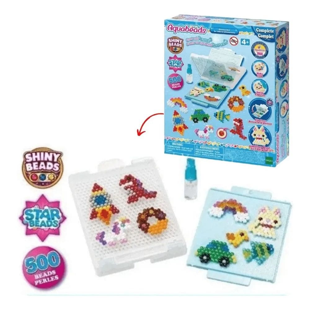Conjunto Aquabeads Starter Set 500 Peças - Epoch Magia