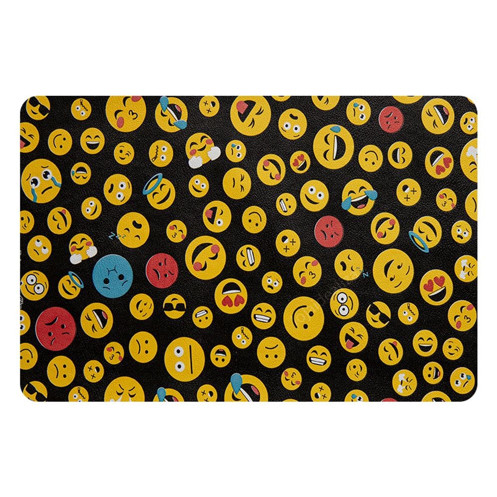 4 Jogo Americano Emoji Emoticon Smile  Infantil -  Pvc