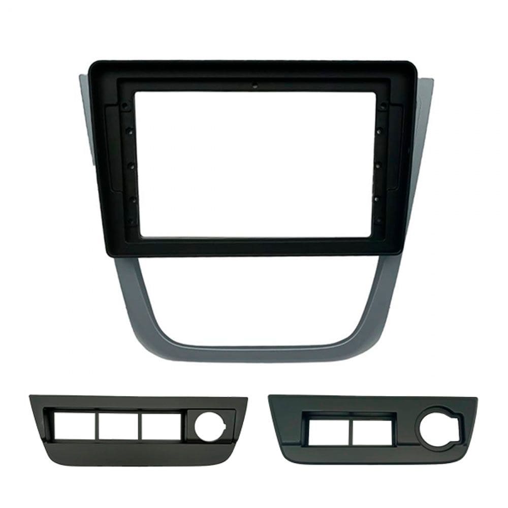 Moldura Painel Multmidia 9 Poleg Gol Voyage Saveiro G5 Cross