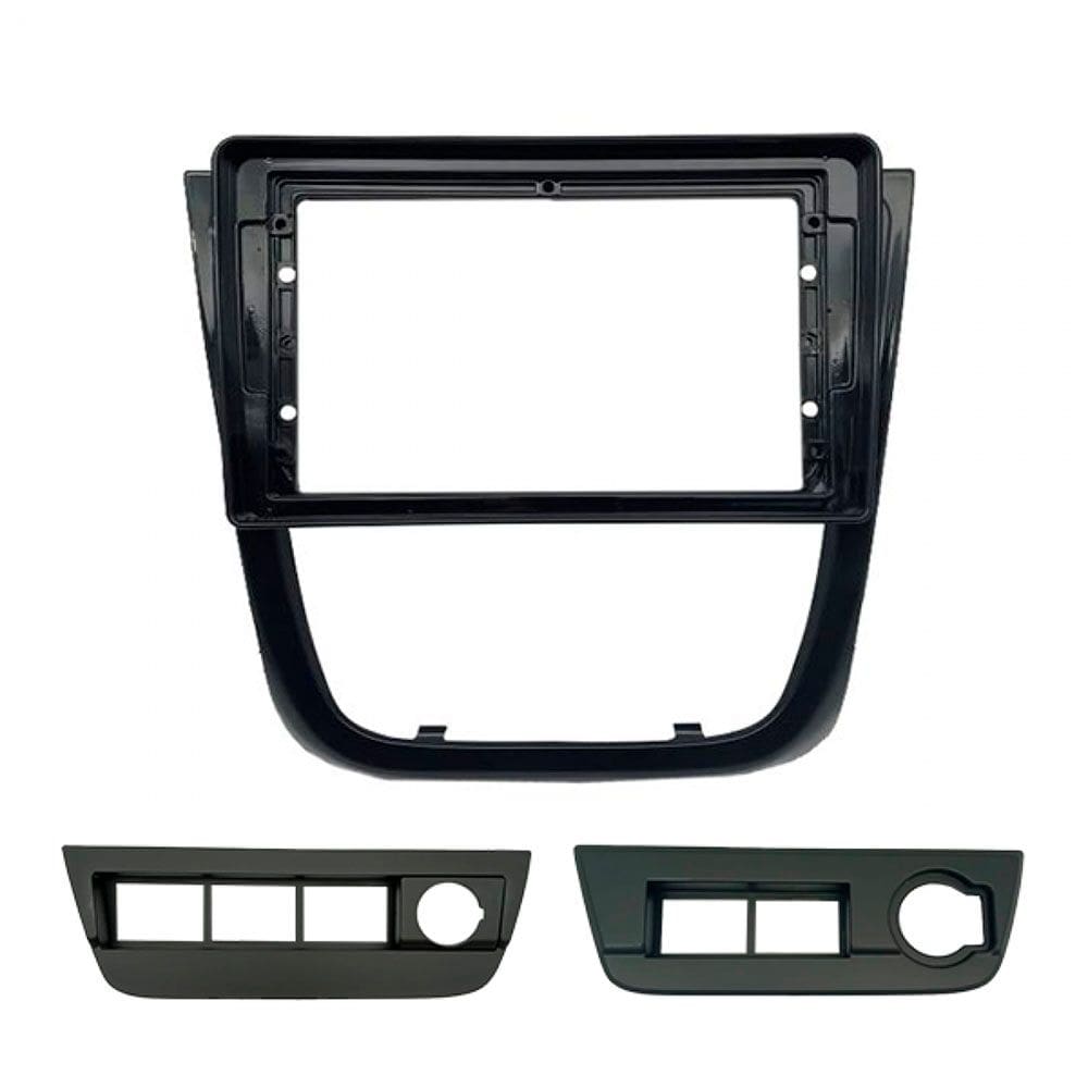 Moldura Painel Multmidia 9 Poleg Gol Voyage Saveiro G5 Cross